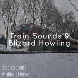 Train Sounds and Blizzard Howling - Sleep Sounds Ambient Noises