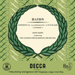 Haydn: Symphony No. 104; Weber: Euryanthe Overture - Joseph Haydn