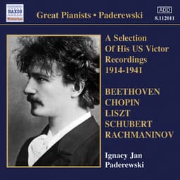 Paderewski, Ignacy Jan: Victor Recordings - Ignacy Jan Paderewski