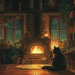 Un Hogar Binaural: Melodías De Relajación Del Fuego - Relajación de Ruido Blanco Natural