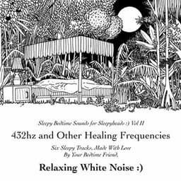 432hz and Other Healing Frequencies - Relaxing White Noise :)