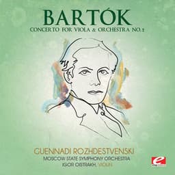 Bartók: Concerto for Violin & Orchestra No. 2 - Igor Oistrakh