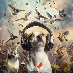 Pets Relaxation: Binaural Birds and Soothing Sounds - 92 96 Hz - Pet Care Music Therapy