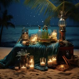 Harmonious Ember Lullaby: Musical Fire Serenity - Lively Nature Sounds