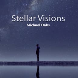 Stellar Visions: Drifting Through the Indigo Night - Michael Oaks