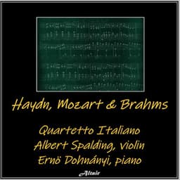 Haydn, Mozart & Brahms - Quartetto Italiano