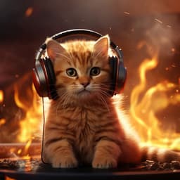 Quiet Embers: Cats Fire Serenity - Music for Kittens