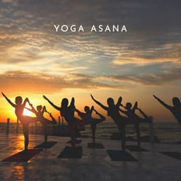 Yoga Asana: Meditation in Evening Sky Background, Healing or Aura Cleansing, Sleep Meditation - Healing Yoga