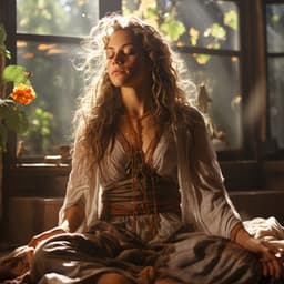 Viaje De Yoga A La Luz Del Fuego: La Armonía Del Madrigal - Música tranquila de la mañana