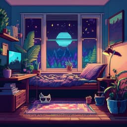 Vibraciones Silenciosas Para Dormir Con Ritmos De Hip Hop - Luna acogedora