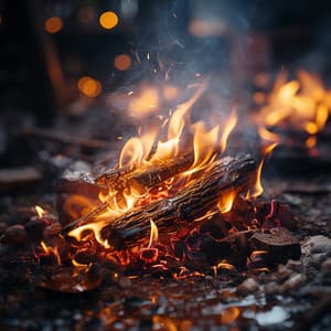 Meditación Serena De Las Brasas: Sinfonía De Reflexiones Zen De La Hoguera - Zona de música curativa natural