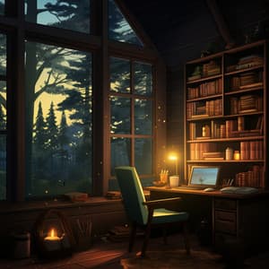 Inner Fire and Tranquility: Soothing Binaural Melodies for Focused Meditation - Binaural Beats Studying Music