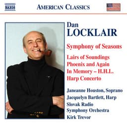 Locklair: Symphony of Seasons / Harp Concerto / Lairs of Soundings - Dan Locklair