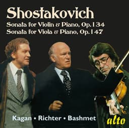 Shostakovich Sonatas Violin & Viola Op. 134 & 147 - Dmitri Shostakovich