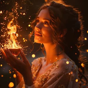 Resplandor De Fuego Binaural: Paisajes Sonoros Cálidos Y Ambientales - Sonoterapia