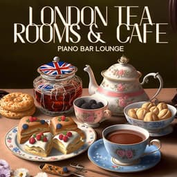 London Tea Rooms & Cafe Ambience: Magnificent Piano Bar Jazz Music for Positive Day - Marcus Daves