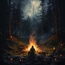 Armonía De Las Brasas: Meditación Junto Al Fuego - Música de Elevador