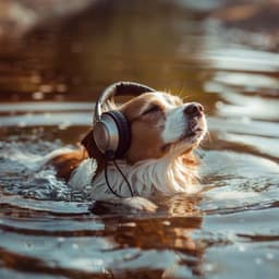Peace Waterfall: Binaural Dogs Relaxation - Puppy Sleep