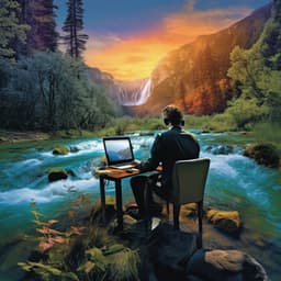 Work Symphony by the Stream: Music by the Water - Calm Water Sounds