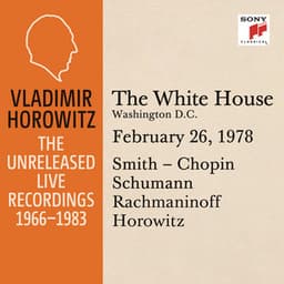 Horowitz at the White House - Vladimir Horowitz