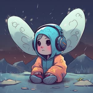 Croissant croustillant avec le Lofi nocturne - Beats De Rap