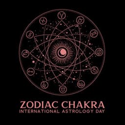 Zodiac Chakra: International Astrology Day, Find Balance, Astrology Energy Zone - Chakra Meditation Universe