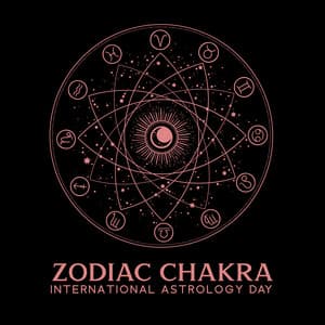 Zodiac Chakra: International Astrology Day, Find Balance, Astrology Energy Zone - Chakra Meditation Universe