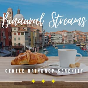 Raindrop Relaxation: Binaural Massage Harmony - Calming Rain