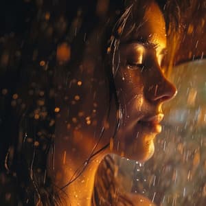 Binaural Raindrops for Peaceful Slumber - White Sleep Noise