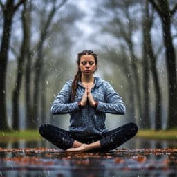 Yoga Rain: Peaceful Drizzle Symphony - Solitude Beats