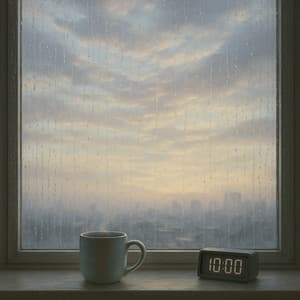 10 AM Slow Windows, Faster Rain - Lofi Chill