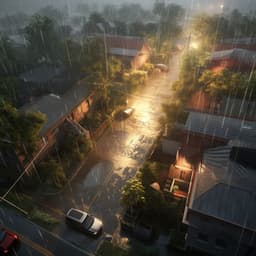 Tranquil Rain for Pets: Calming Water Ambiance - Pet Care Music Therapy