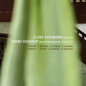 C. Schumann: Piano Trio in G Minor, Op. 17 / Schubert: String Quartet No. 13 in A Minor, D. 804 "Rosamunde"; String Trio No. 1 in B-Flat Major, D. 471 - Antje Weithaas