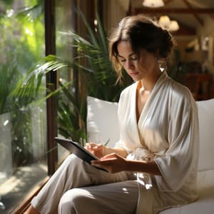 Oasis Tranquilo Del Trabajo Costero: Música Relajante Del Océano - Las Vientas