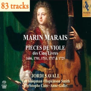 Marin Marais: Pièces de viole des Cinq Livres - Marin Marais