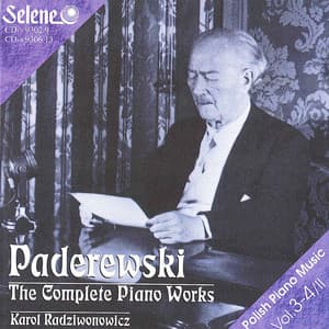 Ignacy Jan Paderewski: The Complete Piano Works vol. 3-4 - Ignacy Jan Paderewski