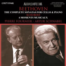 Schubert: 6 Moments musicaux, Op. 94 - Beethoven: Cello Sonatas Nos. 1-5 - Pierre Fournier