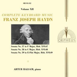 Haydn: Complete Keyboard Music, Volume XII - Joseph Haydn