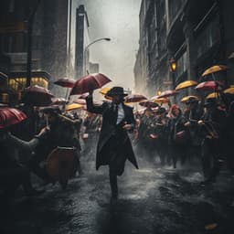 Rain Momentum: Work Dynamic Beats - Ambient Music