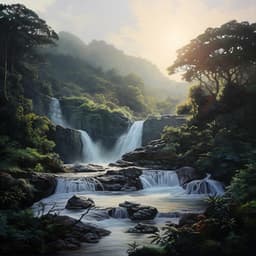 Armonía Meditativa: Encantadora Meditación Con Cascadas Y Cuencos - Música cristiana pacífica