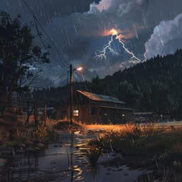 Binaural Rain for Baby Sleep: Gentle Thunder Soundscapes - Plinki Lullabies