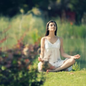 Rainy Meditation with Piano in Reflection - The Sound Of The Rain