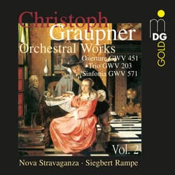 Graupner: Orchestral Works, Vol. 2 - Christoph Graupner