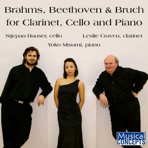 Brahms, Beethoven & Bruch for Clarinet, Cello & Piano - Leslie Craven