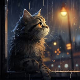 Danza De La Lluvia Para Gatos: Melodías Binaurales Calmantes - Ondas Alfa Puras