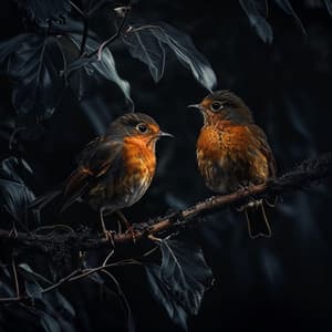 Tranquil Binaural Nights: Soothing Bird Melodies - KPR Sounds