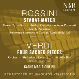 ROSSINI: STABAT MATER; VERDI: FOUR SACRED PIECES - Gioacchino Rossini