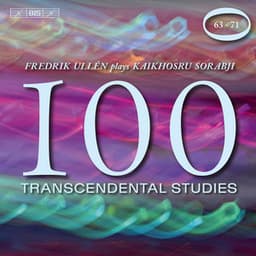 Sorabji: 100 Transcendental Studies, Nos. 63-71 - Kaikhosru Sorabji