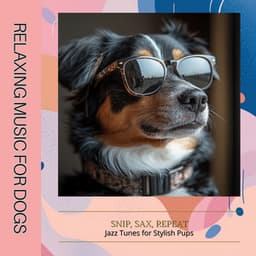 Snip, Sax, Repeat: Jazz Tunes for Stylish Pups - Relaxing Music for Dogs
