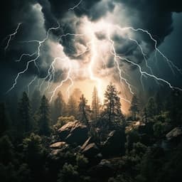 Relaxation Thunder: Gentle Thunderclap Melodies - Soft Music